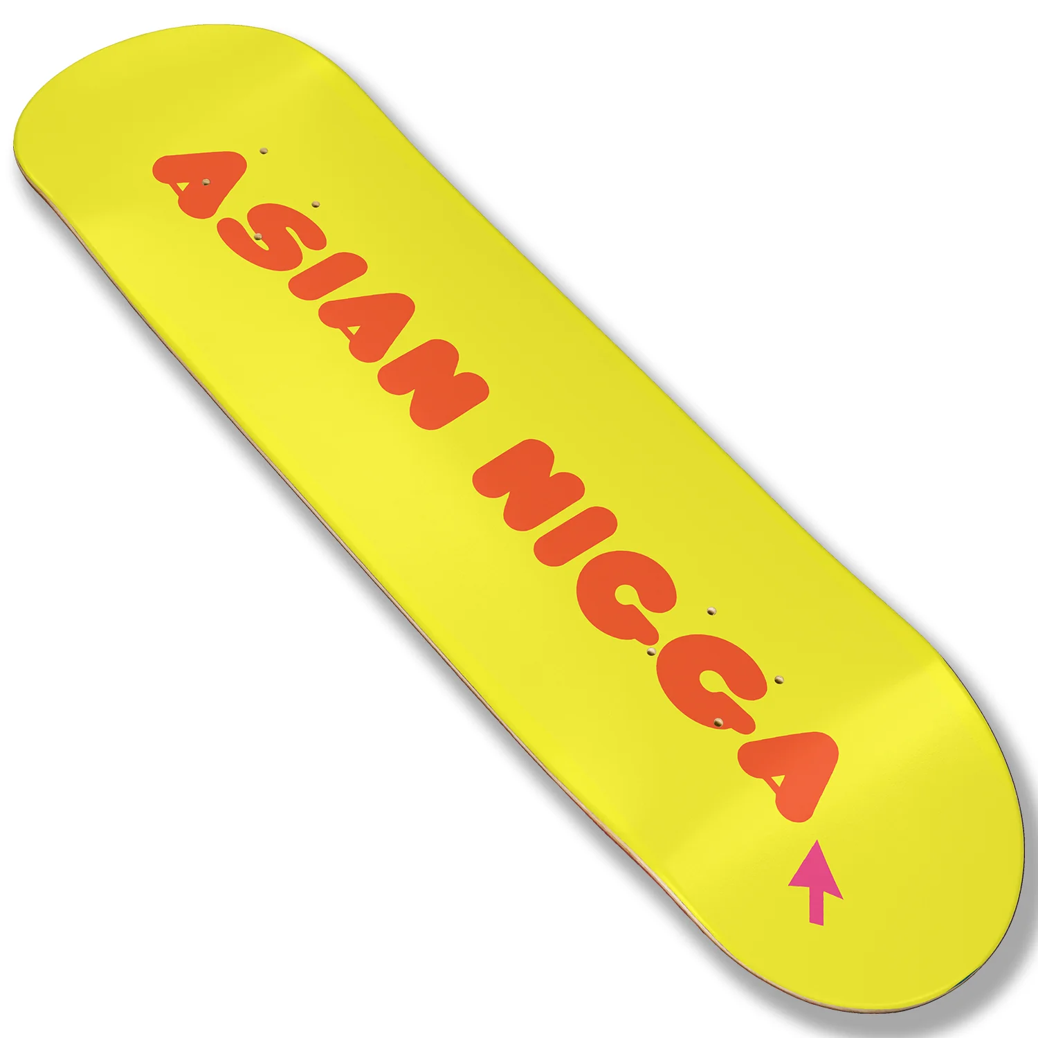 Asian Nigga Skateboard Deck - Image 2