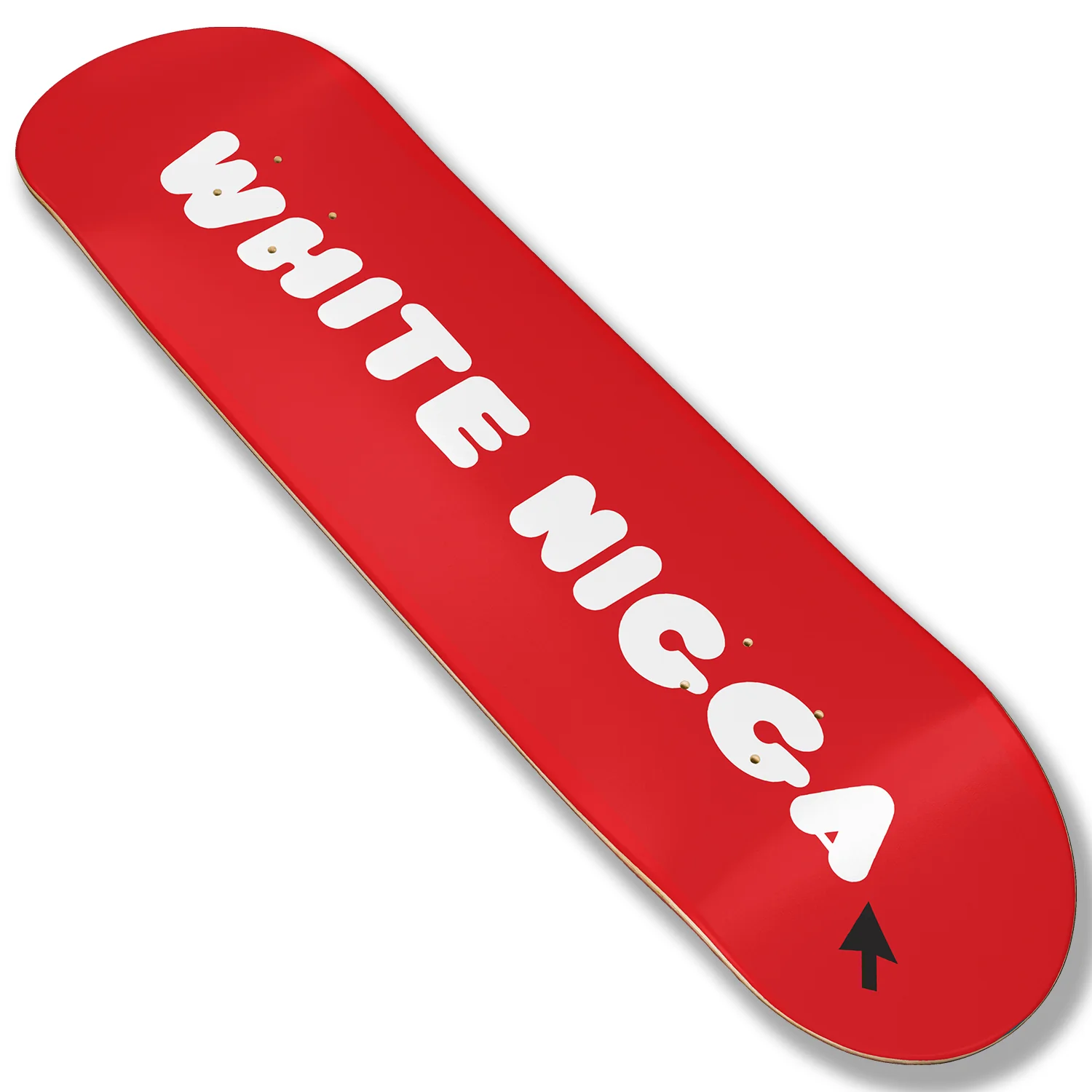 White Nigga Skateboard Deck - Image 2